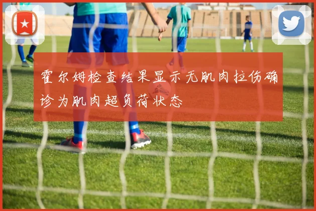 霍尔姆检查结果显示无肌肉拉伤确诊为肌肉超负荷状态